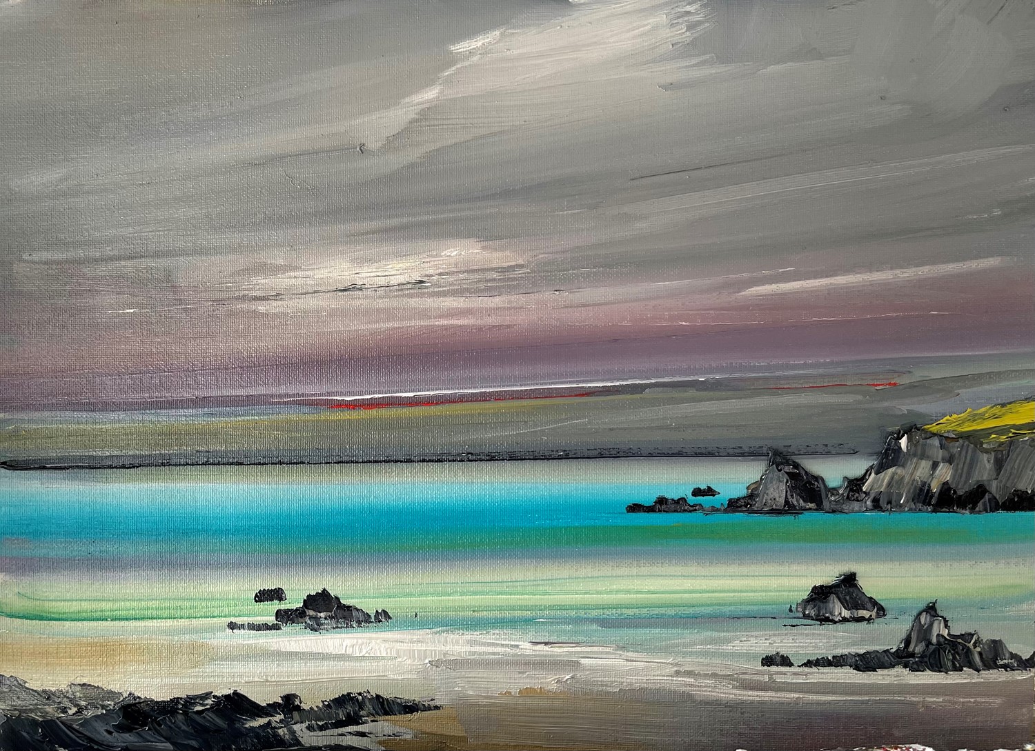 'Discovering the singing sands' by artist Rosanne Barr