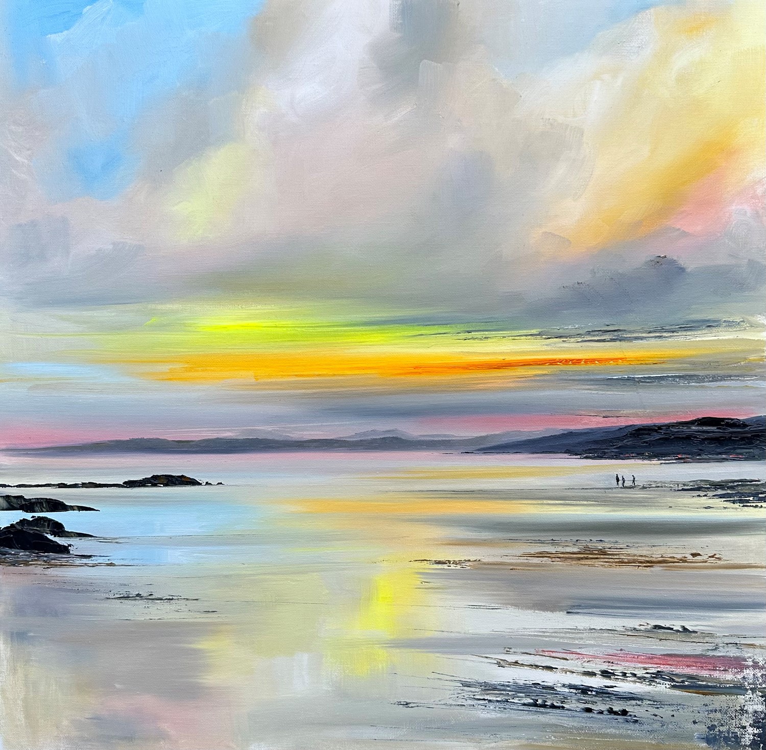 'Meandering , Arisaig ' by artist Rosanne Barr