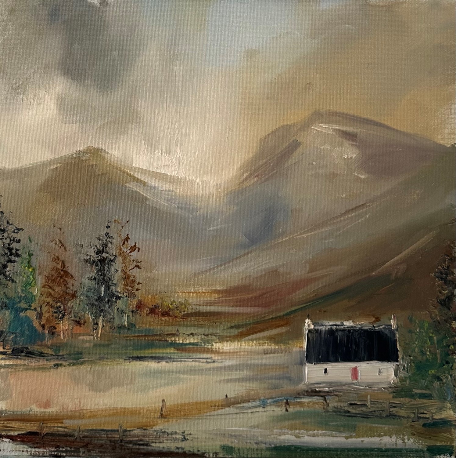 'Ben Nevis from Benavie' by artist Rosanne Barr