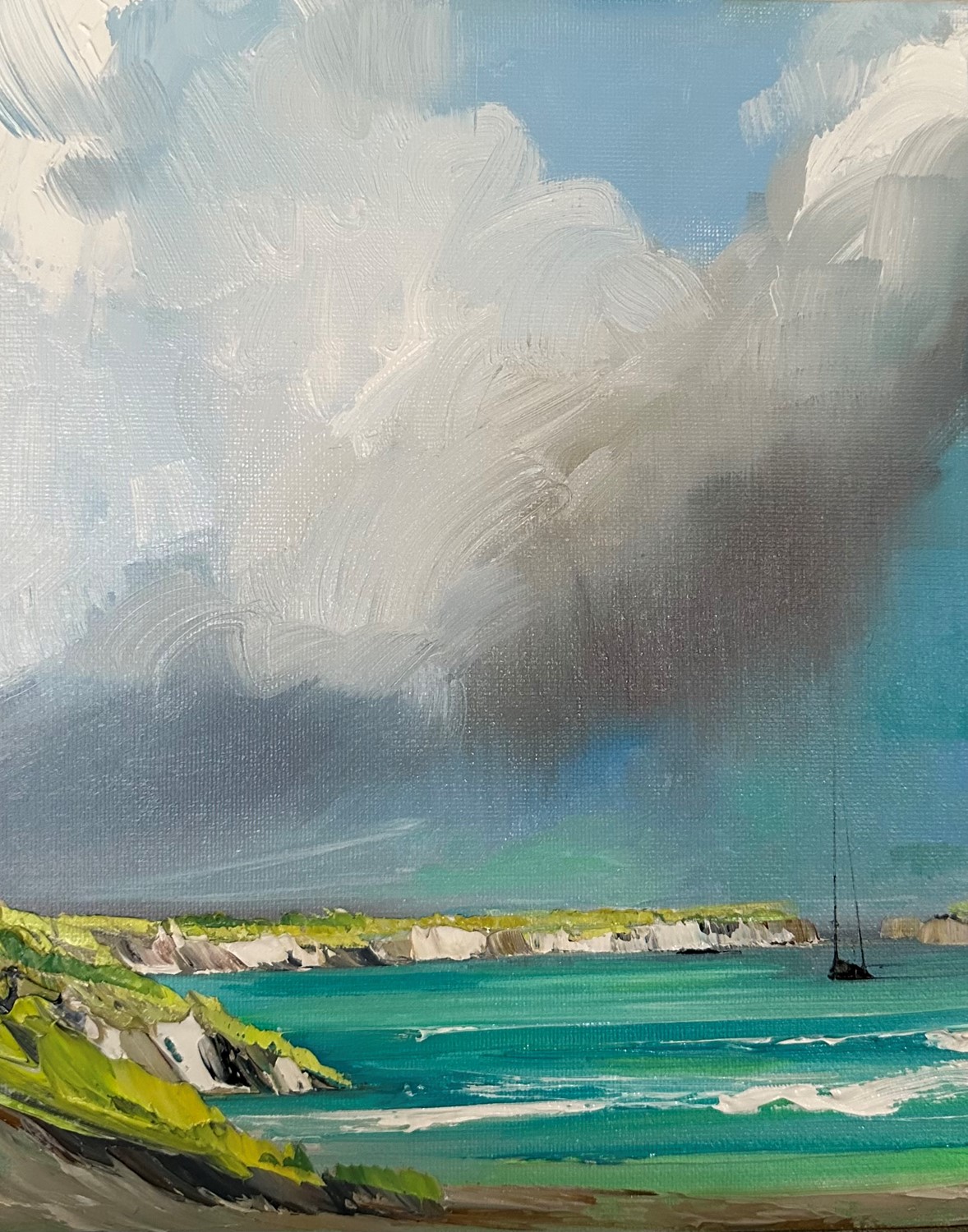 'Summer Squall ' by artist Rosanne Barr