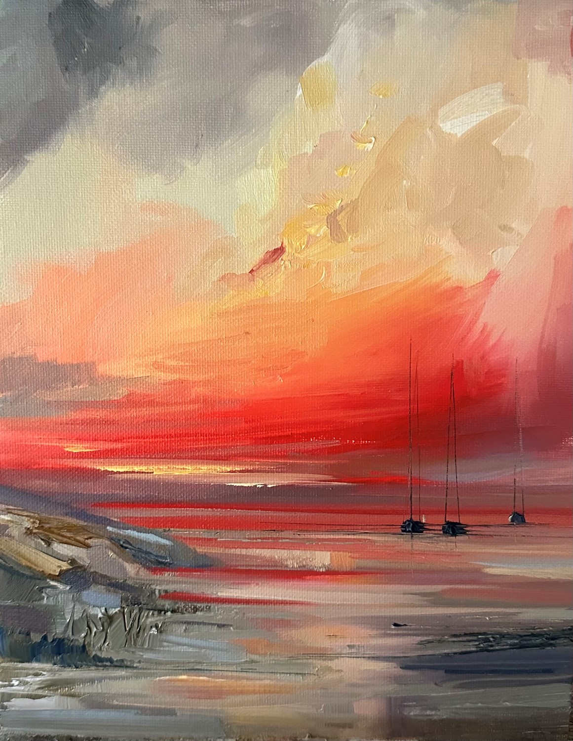 'Sunset heaven' by artist Rosanne Barr