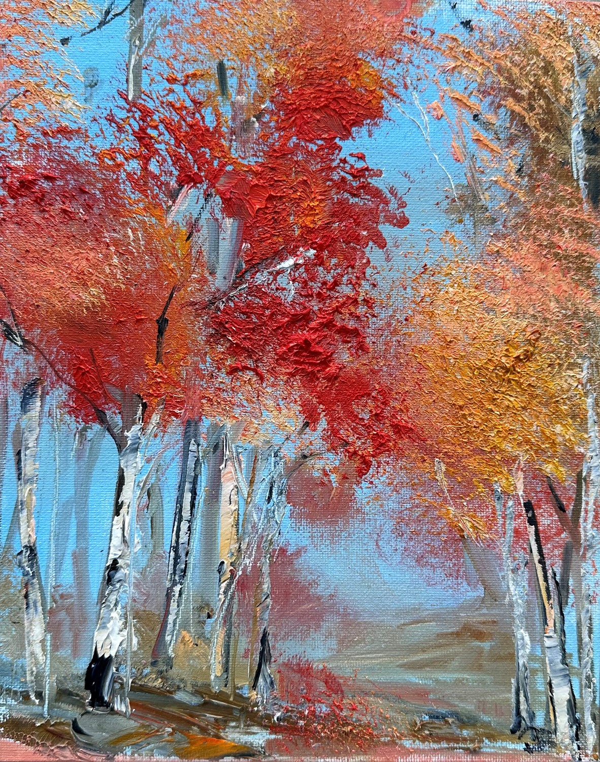 'Autumnal Array' by artist Rosanne Barr